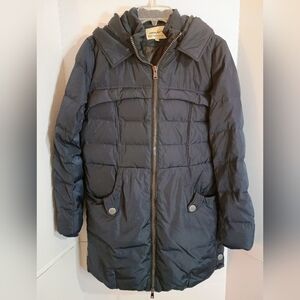 Orolay Down Jacket Womens Hooded Black Size Medium